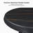  Outdoor Round Table Height Counter Bistro Bar Table for Patio Garden Indoor Kitchen Dark Grey