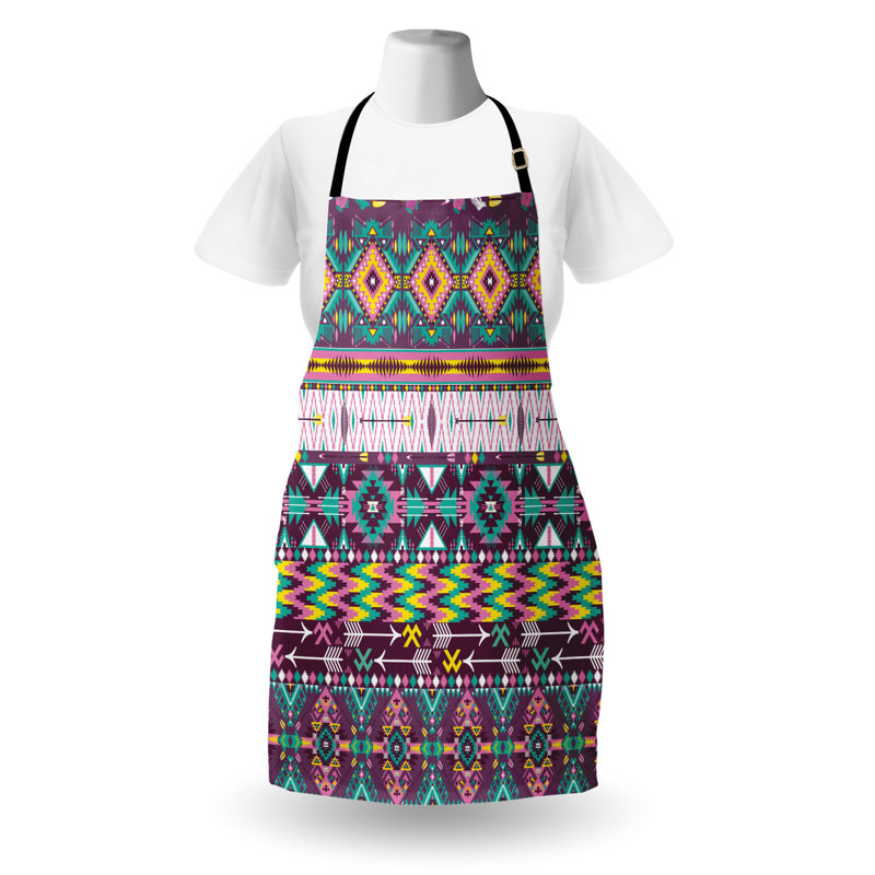 Geometric Bib Apron