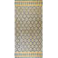 Tapis tribal en coton indien Dhurrie