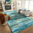 Ultra Fluffy Fuzzy Shag Area Zebra Stripes Indoor Carpet for Living Room Bedroom Bedside Office Hotel-1457180872-1460180927