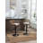 Modern Swivel Bar Stools Set Of 2 Adjustable Counter Height Chairs With Footrest For Kitchen, Dining Room-107344098