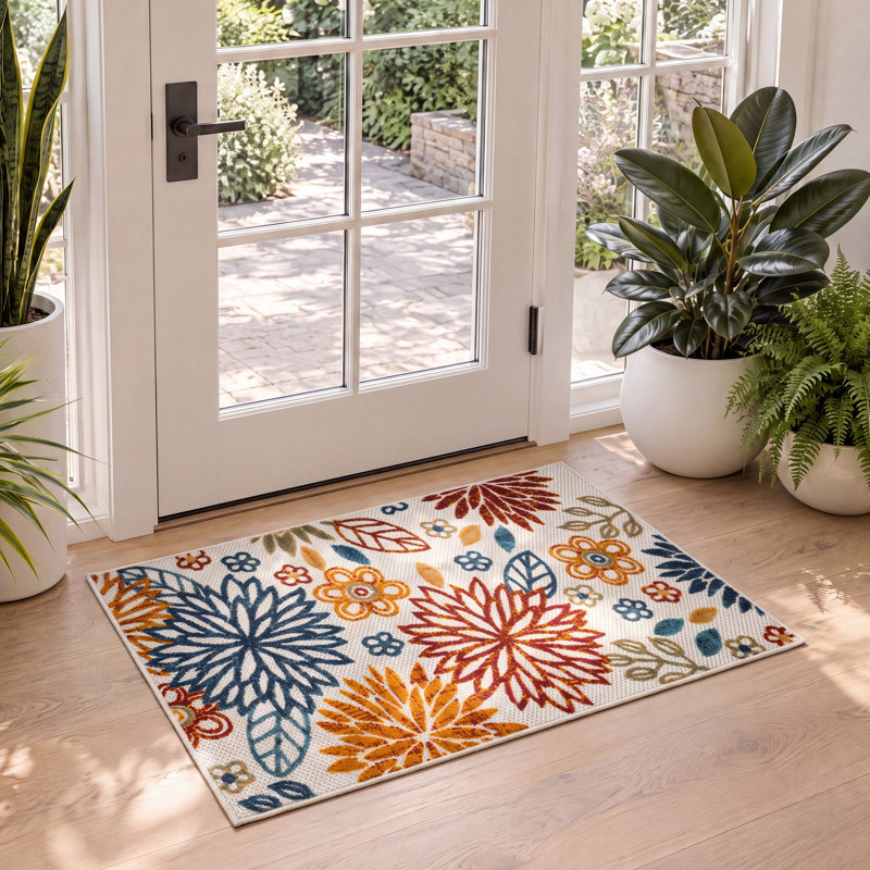 Tapis floral Kellems Performance, Rectangle 3 pi x 5 pi