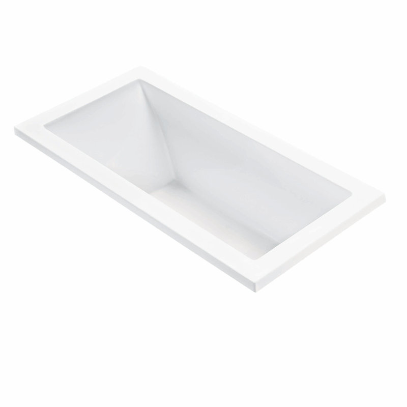 Andrea® 15 60" Air Bathtub - Matte, Undermount