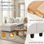 Ensemble de canapé modulaire 3 pièces (beige)-2009445261