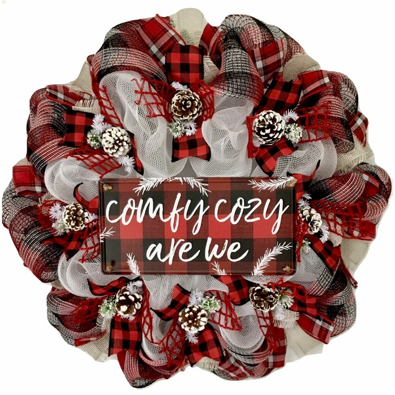 Couronne d'hiver Comfty Cozy Are We