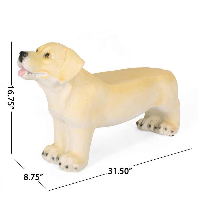 Banc pour chien, banc d'extérieur, banc de chambre, Marron clair