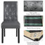 Button Tufted Padded Faux Leather Dining Chair with Solid Wood Legs-91533916
