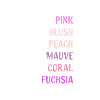Couleurs de maquillage