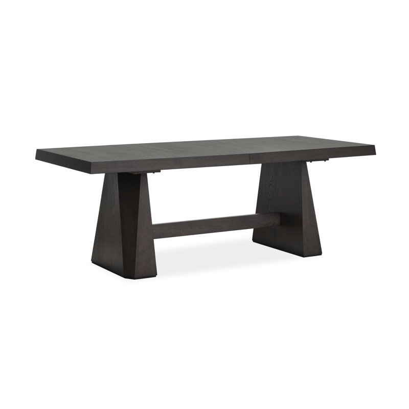 Makaylee Extendable Double Pedestal Dining Table