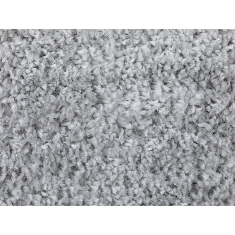 Jaemi Solid Colour Shag Area Rug, Runner 80 x 150 cm