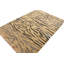 Distressed Homage Hand Knotted Wool Animal Print Area Rug in Black, Beige, Brown, Orange, Gray, Blue-1192621291