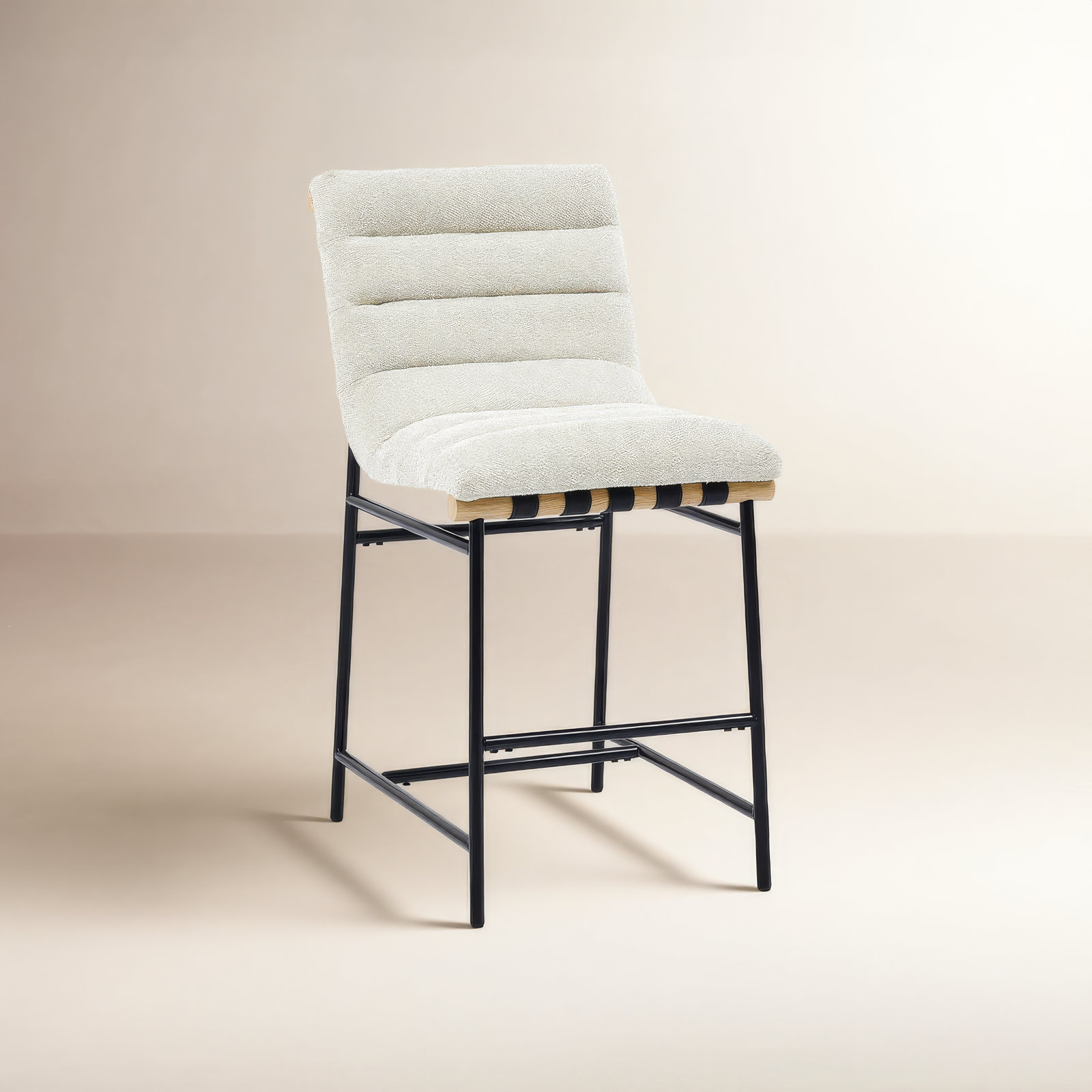 Nicco Bar and Counter Stool, Counter Stool (24" Seat Height)