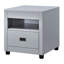 Table de bout avec rangement Dove Grey