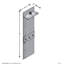 Sasu Wall 3 - Hook Wall Mounted Coat Rack