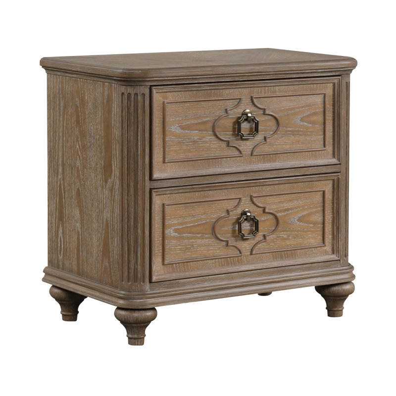 Nightstand, Rustic Oak