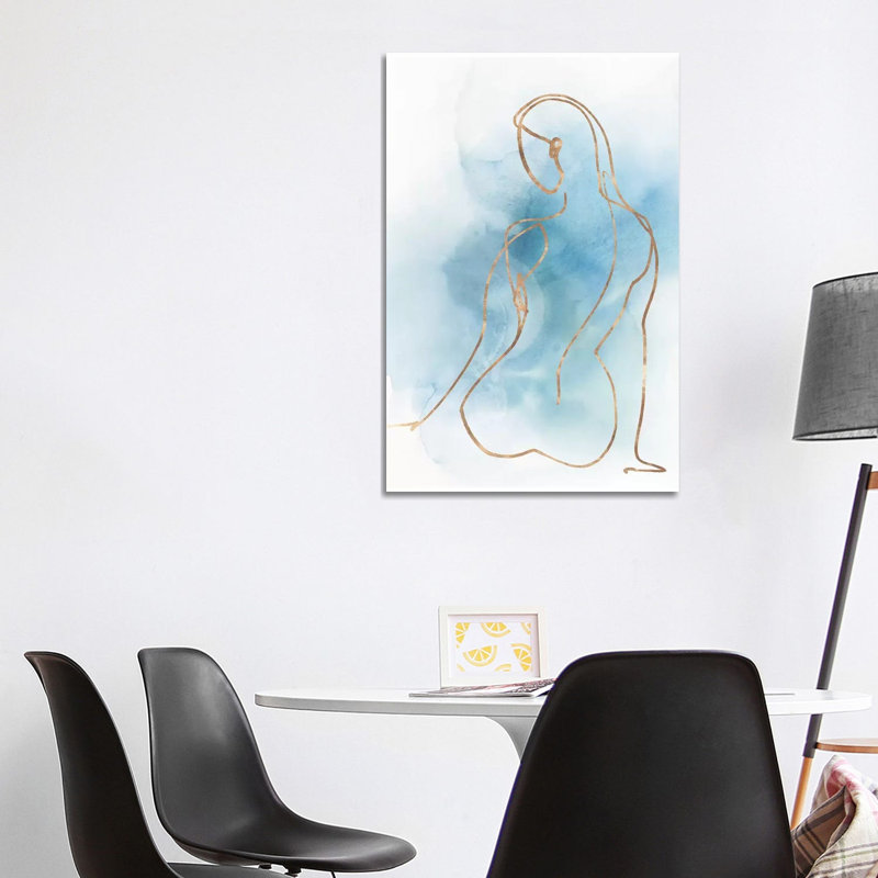 Figurative II by Isabelle Z - Painting on Canvas, 152.5 cm H x 101.5 cm W x 3.175 cm D, Wrapped Canvas