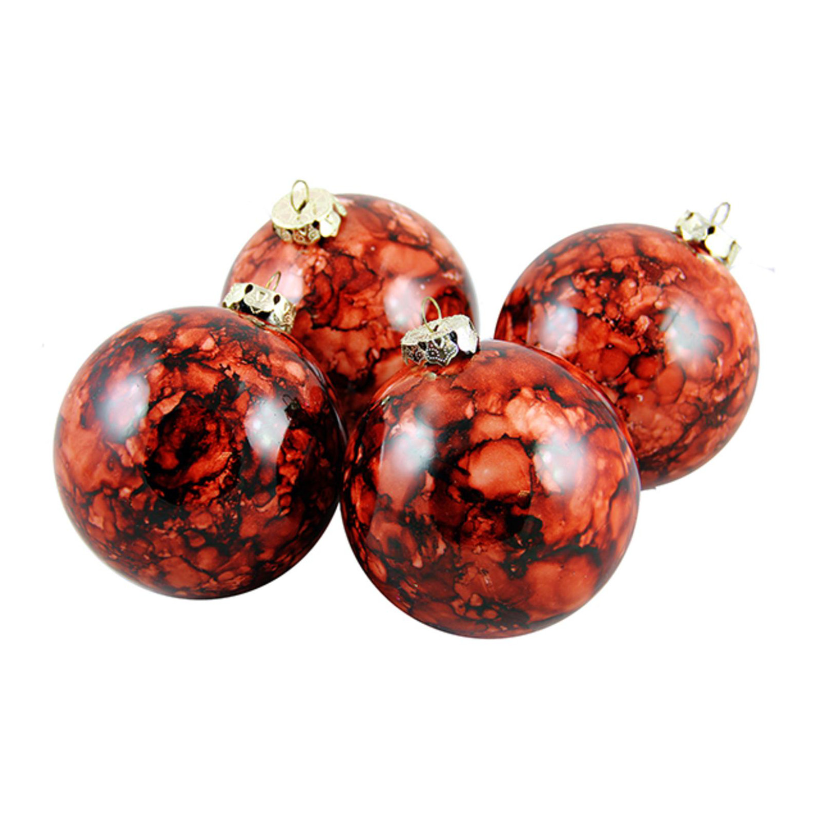 Shatterproof Christmas Ball Ornament, Sienna Brown