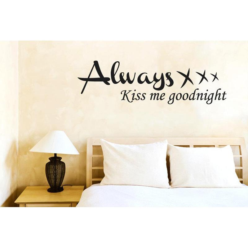 Wall Decal, Black, Large