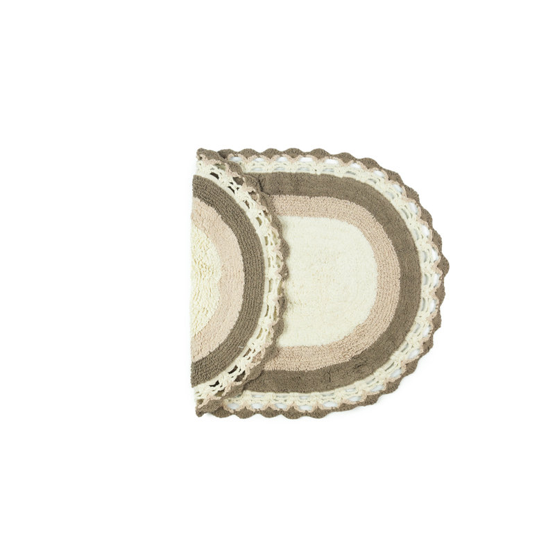Samuelson Crochet Bath Mat, Stone