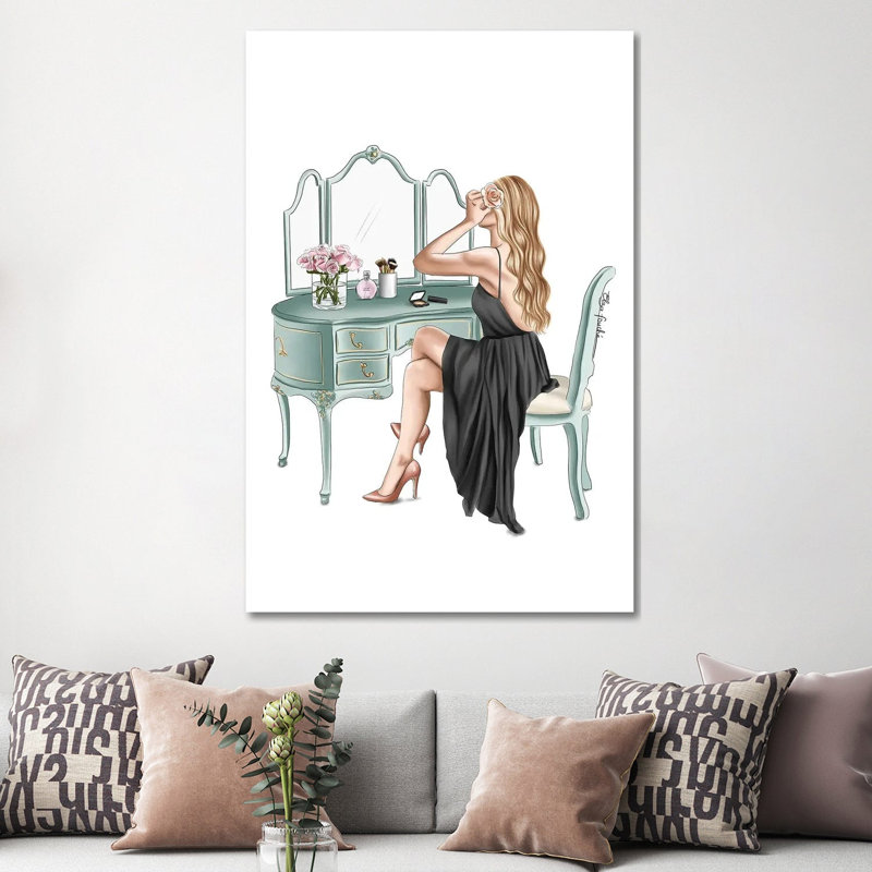 Getting Ready by Elza Fouche - Print on Canvas, Wrapped Canvas, 66.04 cm H x 45.72 cm W x 3.175 cm D