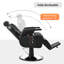 Fauteuil de coiffeur inclinable robuste