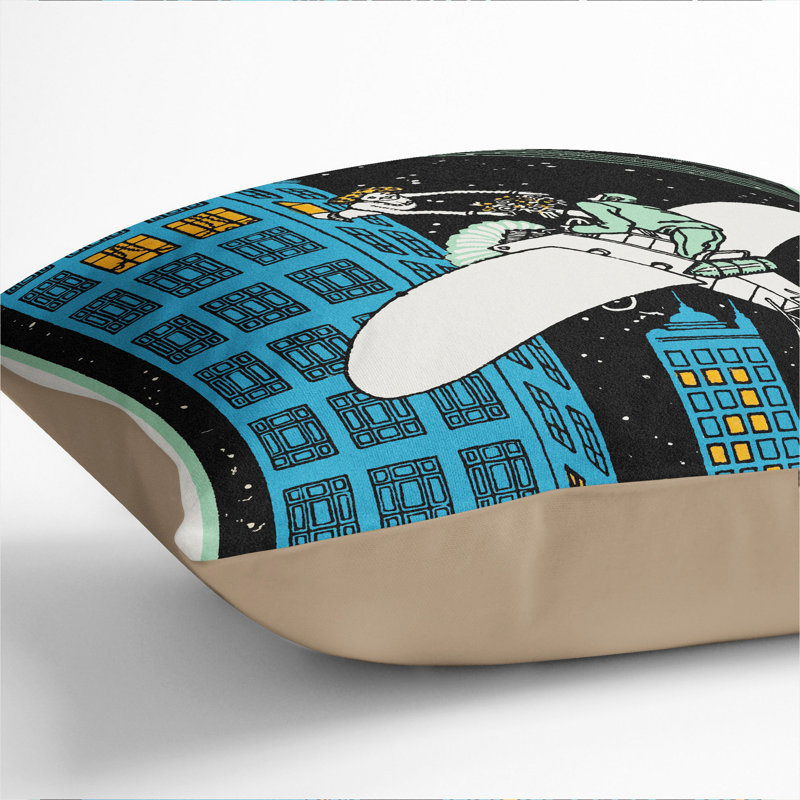 Square Cushion, 55cm H x 55cm W x 20cm D, Stone
