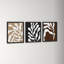 Retro Matisse Inspired Abstract Botanical - 3 Pieces by Erminia-72745648-72745649