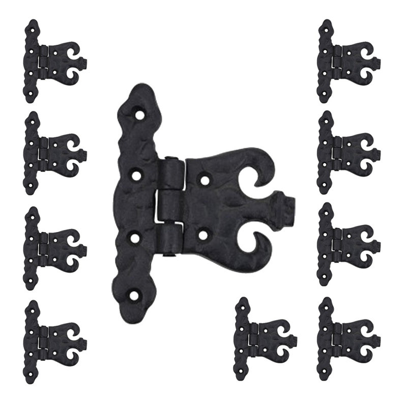 Wrought Iron Rustproof Face Mount Hinge