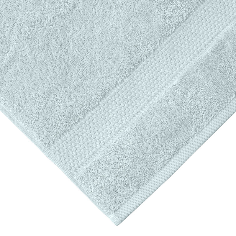 STARLIGHT 6 Piece Turkish Cotton Towel Set, Light Blue