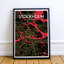 Stockholm City Map - No Frame Print-246300268