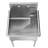 Pearlhaus 27'' L x 27'' W Brushed Stainless Steel Freestanding Service Sink
