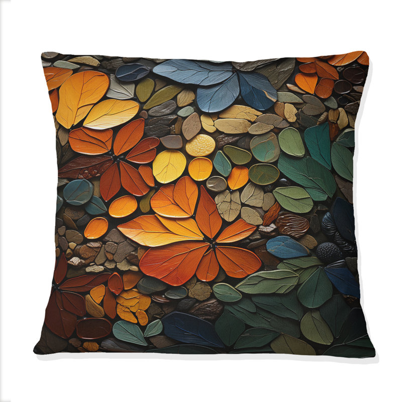 Coussin Hardedge Art Earthy Euphony III - Hard Edge