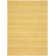 Anerinda Solid Hand Loomed Wool/Cotton Area Rug in Yellow