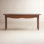 Isabel Spindle Solid Wood Console Table Rectangular Shape Brass Knobs Entryway Table with 2 Drawers