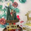Mini Christmas Tree Bottle Brush Christmas Trees With Wooden Bases Christmas Decorations For Party Table Top Decer Christmas Tree (5Pcs)