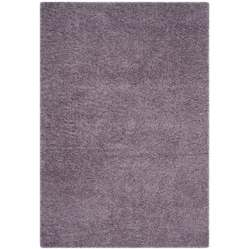 Rizco Shag Performance Solid Color Rug, Rectangle 2'3" x 4'
