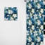 Azur et auvent vert motif tropical V - Rideau floral - Velours obscurcissant - 1 panneau-107599911