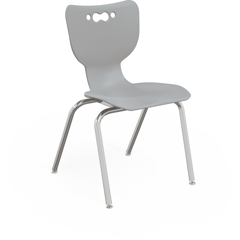 Chaise de classe Hierarchie, Gris, 14"