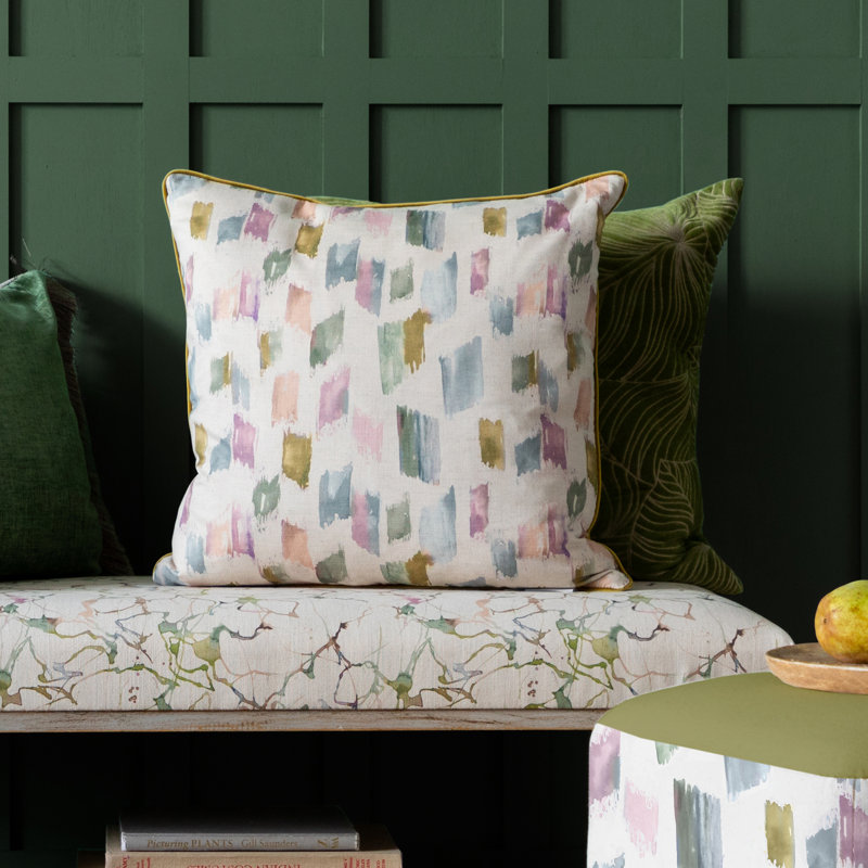 Throw Cushion, Cream