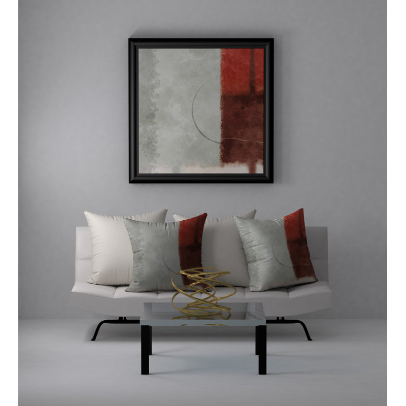 Reversible Throw Pillow, 20" x 20"