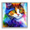 «Bold Rainbow Cat Face», impression