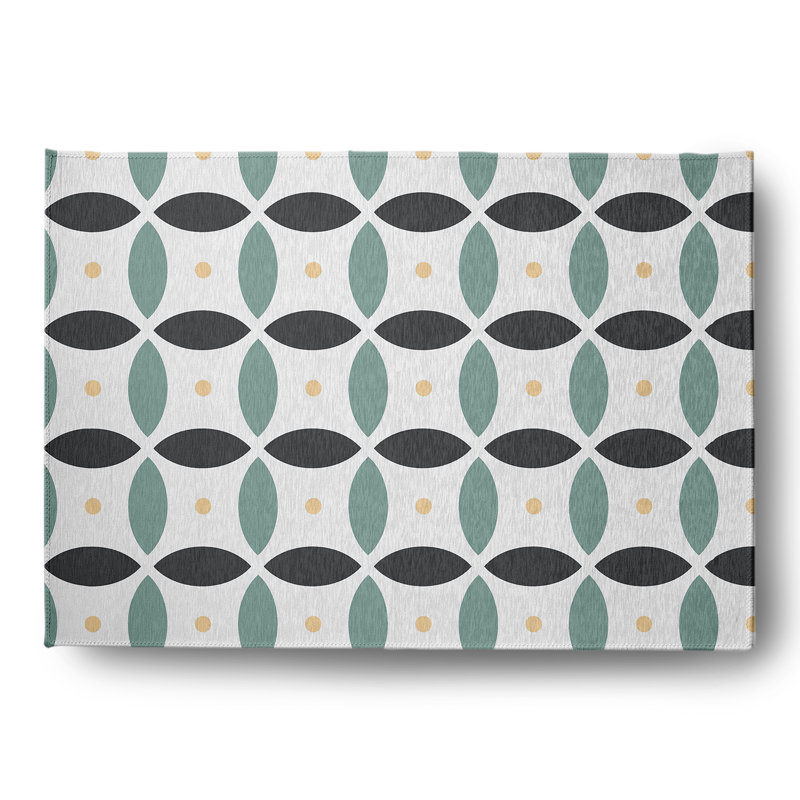 Subline Chenille Geometric Indoor Rug, Rectangle 5' x 7'