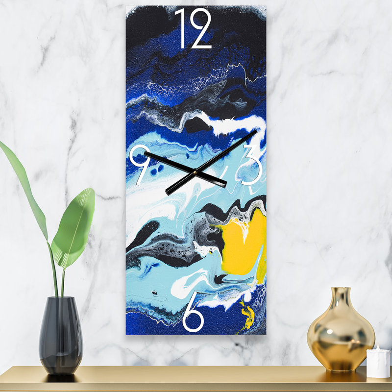 Horloge murale Abstract Composition, Grand