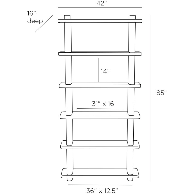 Triton Bookshelf