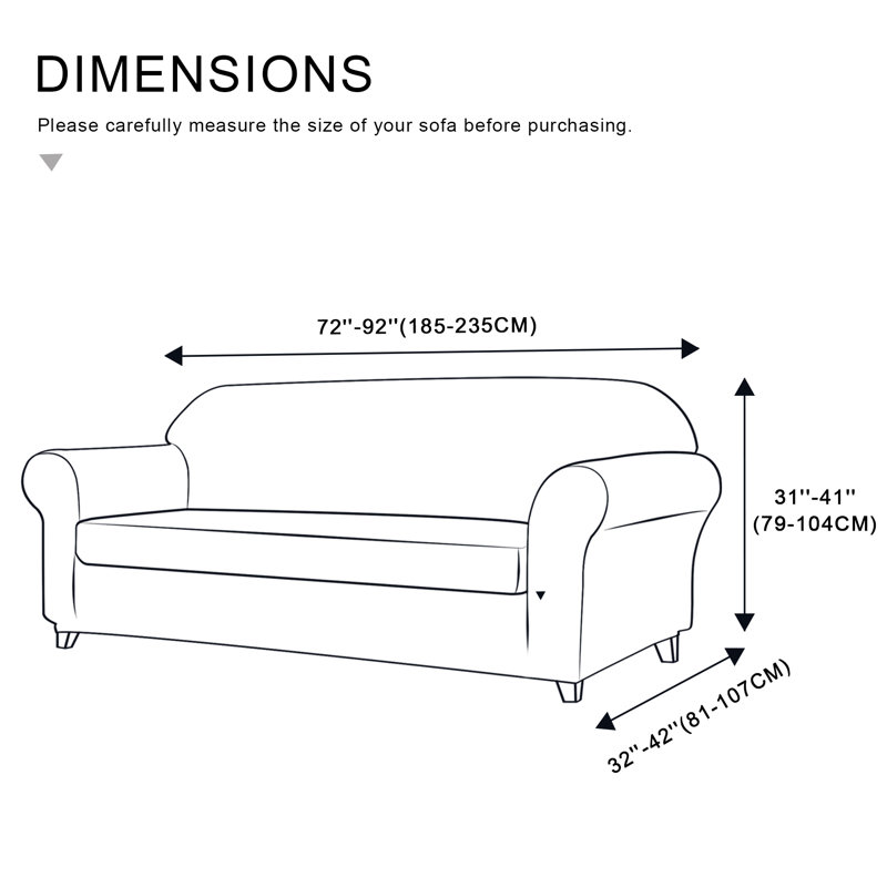 Housse pour coussin carré, Chocolat, H 42 po x l 70 po x P 42 po