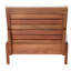 Chaise de patio avec coussins Baghavann
