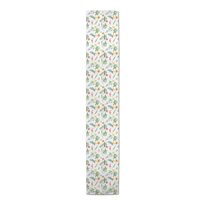 Camrion Rectangle Floral Polyester Table Runner