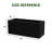 10" H x 24" W Outdoor/Indoor Rectangle Planter Box Metal Garden Bed Planter with Drainage Holes for Patio Lawn-1132969230-1132969234