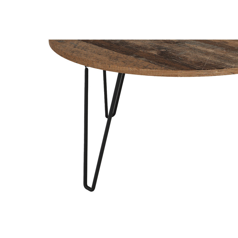 Ahleah Four Leg Coffee Table, Brown