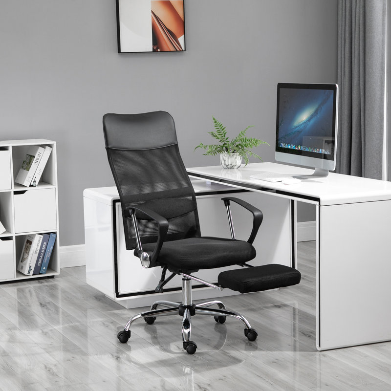 Chaise de travail en filet à dossier haut Inbox